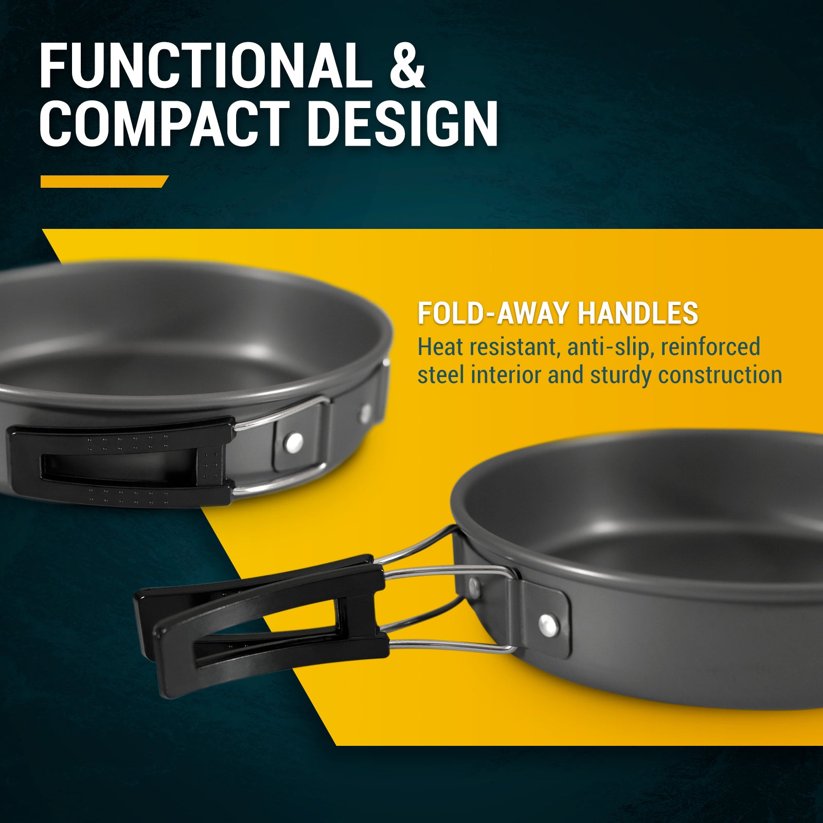 Winterial Camping Cookware and Pot Set