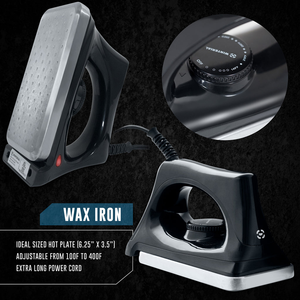 Complete Snowboard & Ski Tuning Kit Wax, Tools, & Case